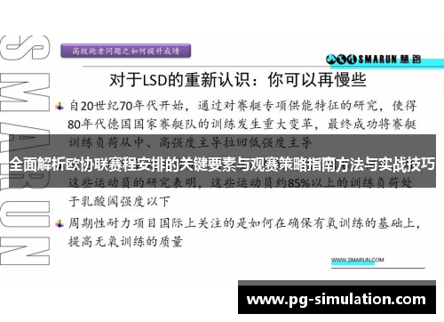 全面解析欧协联赛程安排的关键要素与观赛策略指南方法与实战技巧